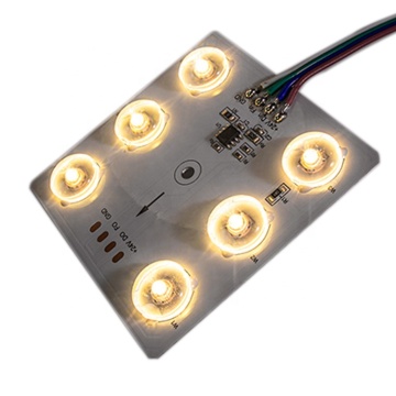 Addressable TM1934 White LED Module 7070 24V SPI Programmable PCBA for Ceiling Light