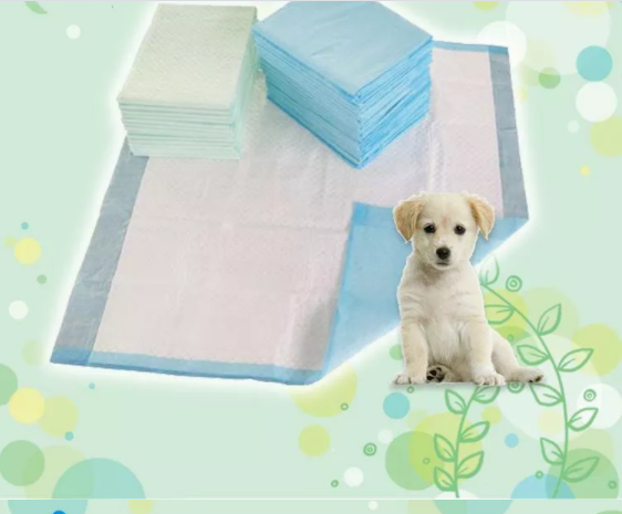 blue eco-friendly pet pad