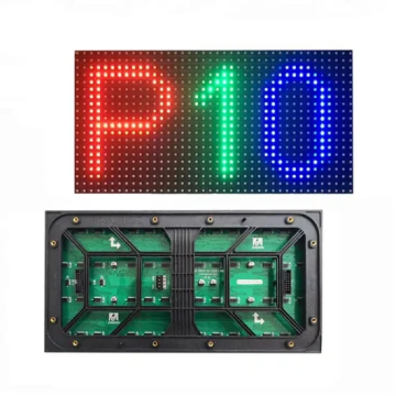 Yüksek parlaklık açık hava P10 LED ekran paneli modülü