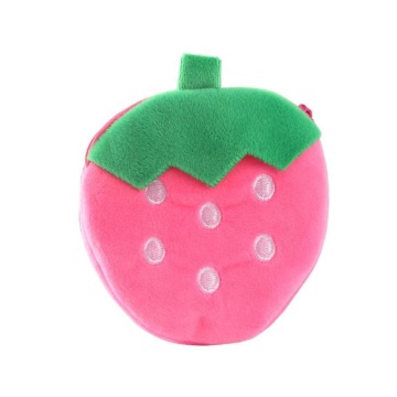 Custom Logo Strawberry Keychain with Shoulder Strap