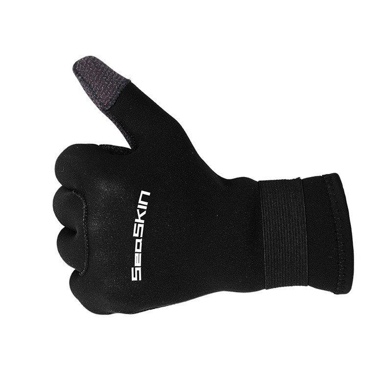 Guantes de buceo de neopreno de 3 mm de escamas de piel de 3 mm