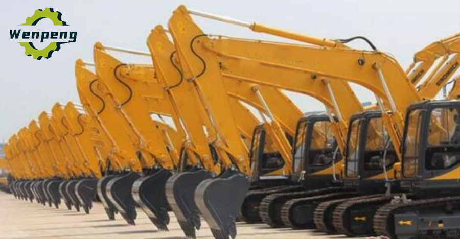 Large hydraulic crawler excavator for sale
