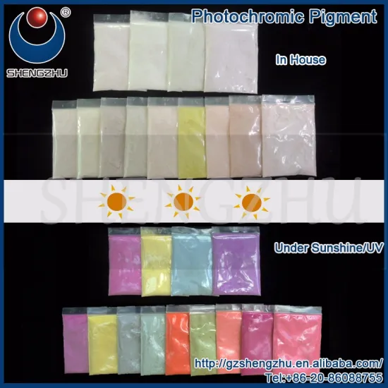 UV Sunshine Powder, Photochromic powder, Photochromic Pigment