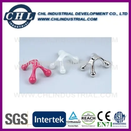 Human shaped multifunctional plastic hand massager