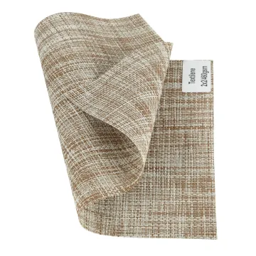 Outdoor Mesh Fabric 2X2 Weave Vinyl-Coated Polyester: Ideal Material for Furniture, Beach Chairs, and Placemats
