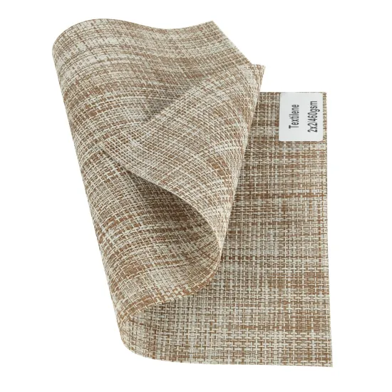 Outdoor Mesh Fabric 2X2 Weave Vinyl-Coated Polyester: Ideal Material for Furniture, Beach Chairs, and Placemats