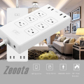 Protector de sobretensión Tuya Smart EU US Power Strip