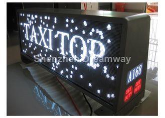 4G WIFI USB Full Color Taxi LED Display Screen , 3500CD Dig