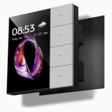Tuya Smart Home wielofunkcyjny 4-drogowy panel sterowania przełącznikiem ściennym