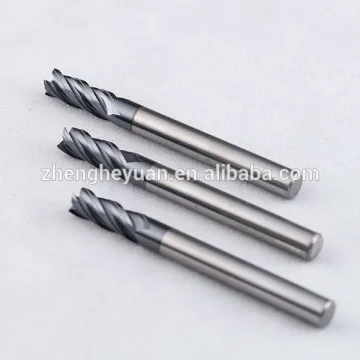 best 4 flutes carbide square cnc cutting tool end mill