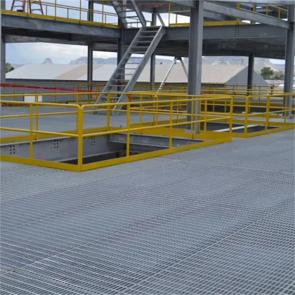 High-Strength Compressive Galvanized Steel Grating for Platform Bridge