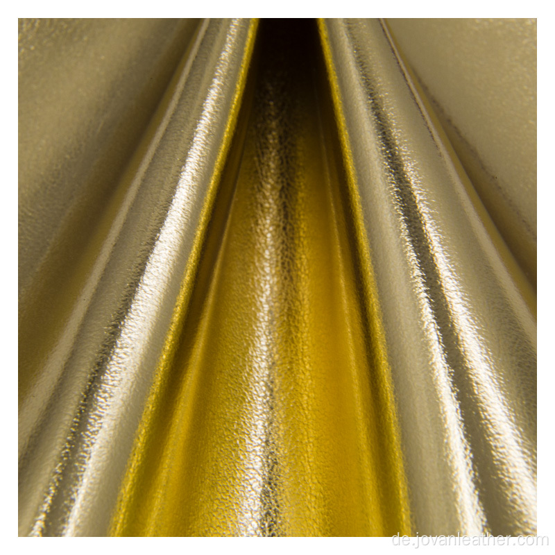 Kunstleder Metallic Glanz Glitzer Kunstleder