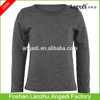 Cheap Price Kids Boy Plain Under T Shirts Kids Bottoming Cotton T shirt