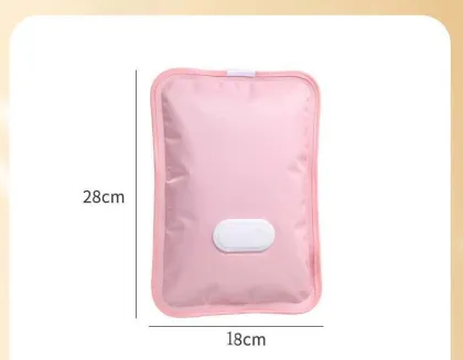 Mercerized Fabric Explosion-Proof Hand Warmer: Cute, Warm, and Rechargeable Hot Water Bag