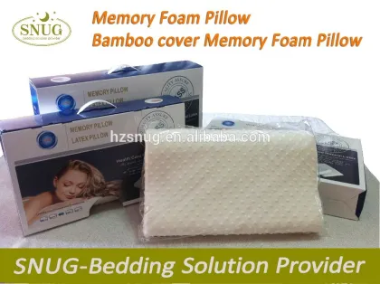 Memory Foam pillow bamboo pillow