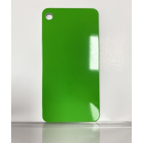 Placa de aluminio verde manzana brillante de 1,6 mm