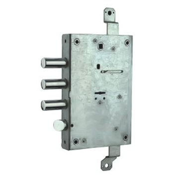 Double Bit Key Lock for Armored Door