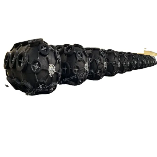 Yokohama Marine Pneumatic Rubber Fender with Chain Tyre Net