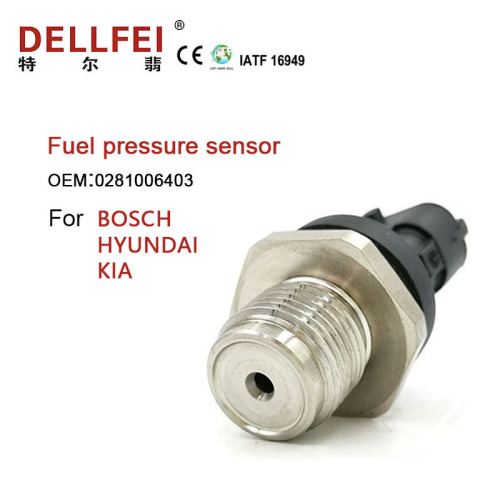Sensor de presión de combustible de Duramax 0281006403 para Hyundai Kia