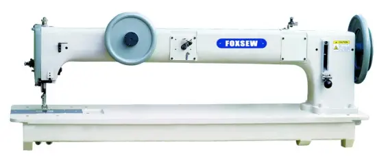 Long Arm Triple Feed Extremely Heavy Duty Lockstitch Sewing Machine