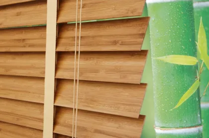 WOOD BLINDS ~ WOOD SLATS Wood Blinds