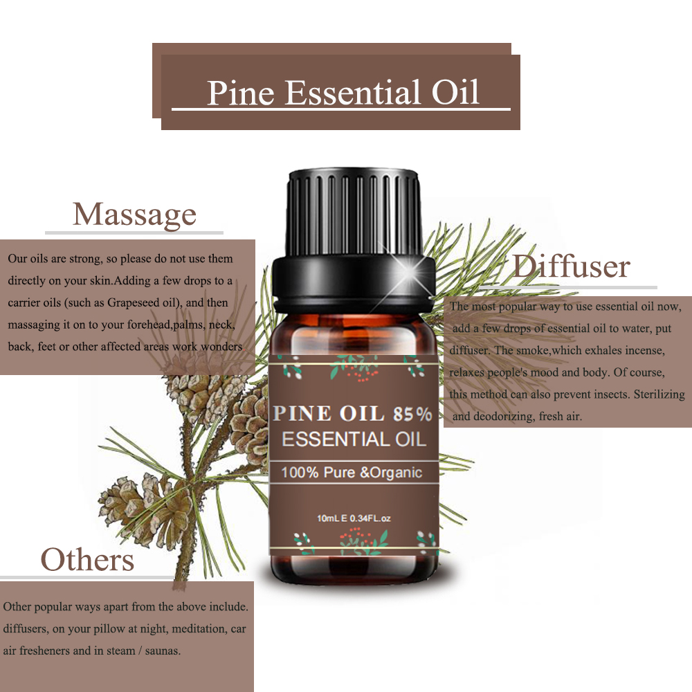 Therapeutic Grade 10ML Natural Pine 85% Essential Oil