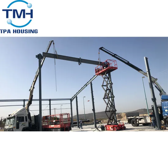 modular warehouse metal frame building steel structure