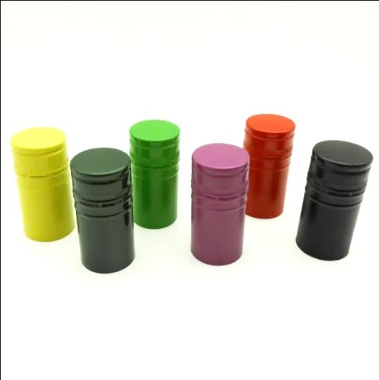 Aluminum Screw Wine Glass Bottle Caps