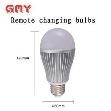 remote control color temperature dimming led bulb