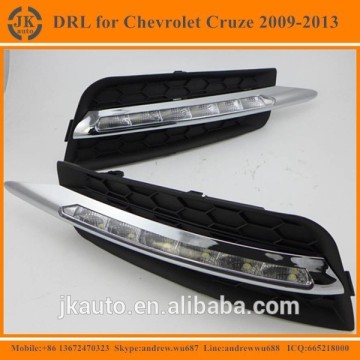 Best Selling Super Bright LED DRL Fog Light Excellent Quality LED Daylight for Chevrolet Cruze 2009-2013