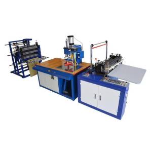 Automatic pvc zipper bag making machine