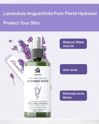 Pure Lavender Hydrosol Spray - Natural Facial Toner & Body Water
