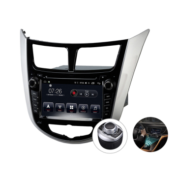 Car USB MP3 Player Stereo Audio System with Touch Screen for Hyundai Verna 2010-2013
