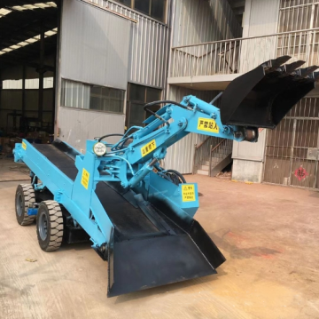 High Efficiency Small Tunnel Gold Mining Machine: Mucking Rock Loader with Wheel Loader