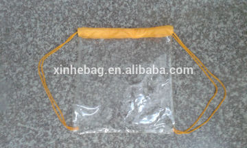promotional pvc pen bag/pencil bag with zipper
