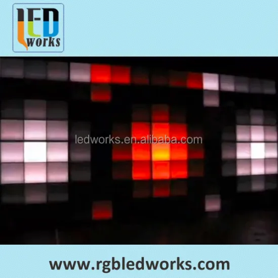 Club DMX512 ArtNet 16 Pixel LED Video Wall Panel Light - Decorative Wall Panel