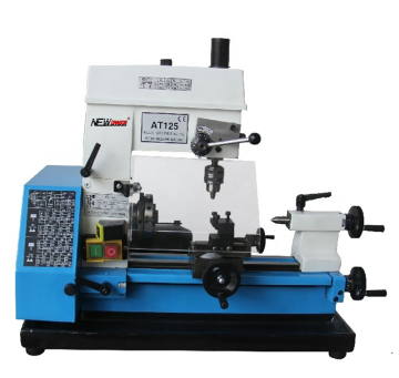 AT125 Mini Hobby Drehmaschine: 3-in-1-Mühlenbohrer-Kombination für Hobby-Benutzer