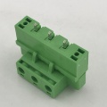 7.62mm pitch pluggable with flange terminal block