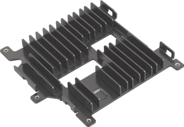 Finned Heat Spreader Stamping Base Frame