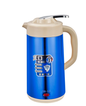1.8L Double Layer Insulated Electric Kettle with 1500W and 24-Hour Heat Retention