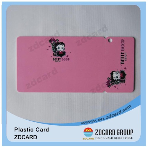 PVC/Plastic Combo Card Special Die Cut Card