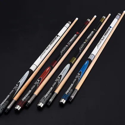 Custom Wholesale 8 Ball Pool, Carom, Billiard Master Cues Sticks in Green for Snooker and Billiards