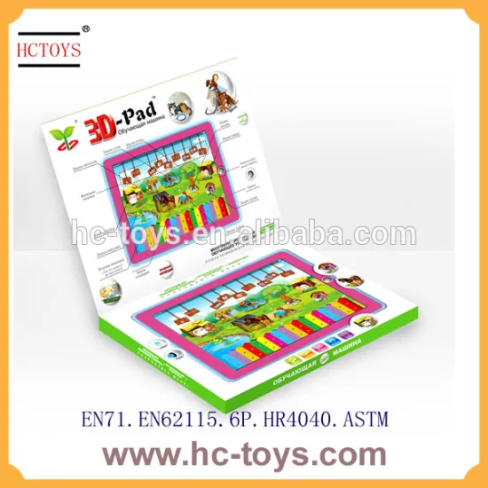 2014 hot products Russian Music Farm kid toy learning machine/ Russian music toy