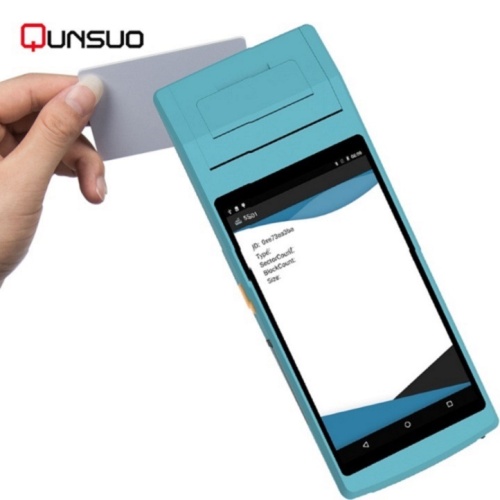 Pda pos terminal with printer scanner 2D NFC