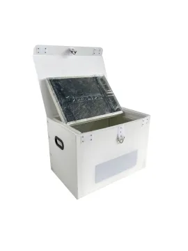 Fluted polypropylene pharmaceutical shipment Cool Box