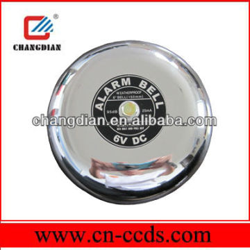 fire alarm bell 220v red/grey/silver color