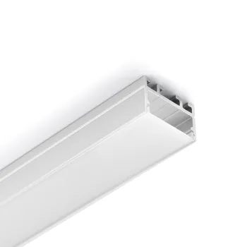 ALP109 Recessed 1 Inch Slim LED Aluminum Profile with Opal PC Cover