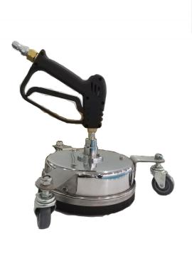 Surface Cleaner with Wheel and Gun