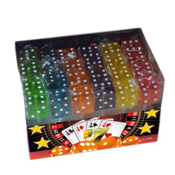 Hand Decorated Play dice Candy lollipop for Wholesale