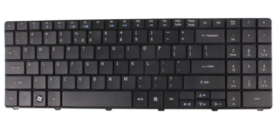 New Acer Aspire 5516, 5517, 7715 Laptop Keyboard - Pk1306r1a32